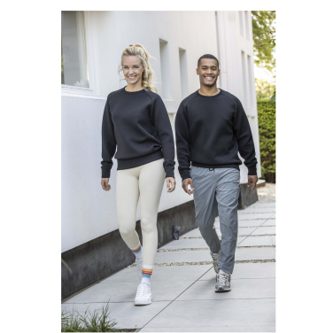 Logotrade Ideja dāvanas foto: Jukonas unisex interlock sporta džemperis ar apaļu apkakli