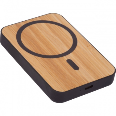 Logotrade dāvanas foto: Bezvadu pārnēsājamais akumulators 5000 mAh CAIRO