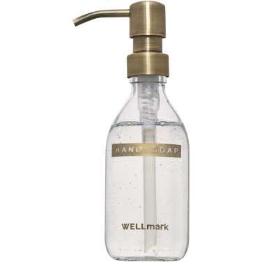 Logotrade biznesa dāvanas foto: Wellmark Discovery 250 ml roku ziepju dozators un 150 g aromātisko sveču komplekts
