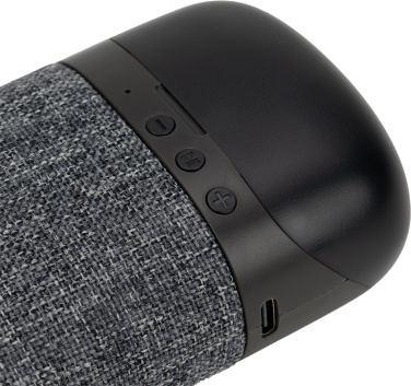 Logotrade dāvanas foto: Bluetooth skaļrunis HF01 ar iebūvētiem austiņām 2 vienā