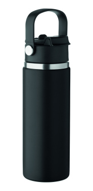 Logotrade ziemassvētku dāvanas foto: Dubultsienu pudele 500 ml