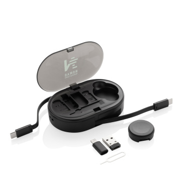 Logotrade Ideja dāvanas foto: Chargevix RCS rplastic daudzfunkcionāls 60W uzlādes komplekts