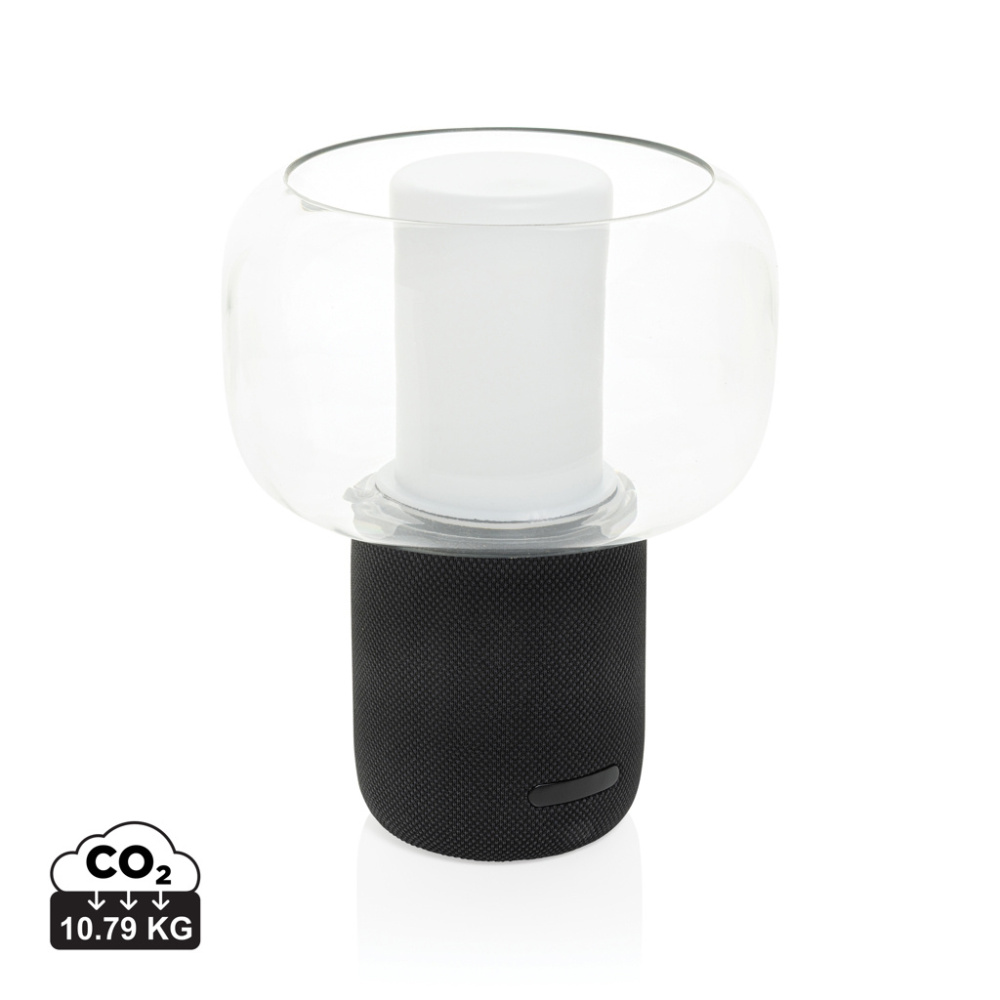 Logotrade ziemassvētku dāvanas foto: Lux RCS pārstrādātas plastmasas 10W skaļruņa lampa