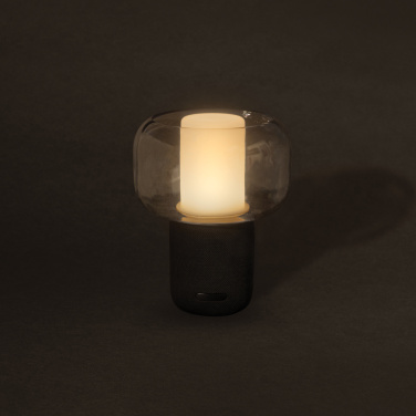 Logotrade logo dāvanas foto: Lux RCS pārstrādātas plastmasas 10W skaļruņa lampa