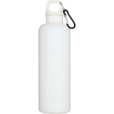 Logotrade biznesa dāvanas foto: Oregon 750 ml vienkrāsaina RCS pārstrādātas plastmasas ūdens pudele ar karabīni