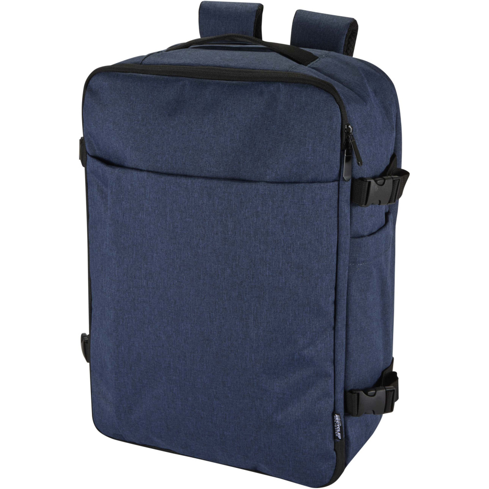Logotrade dāvanas foto: Libra 17" GRS pārstrādāta rokas bagāžas mugursoma 25L