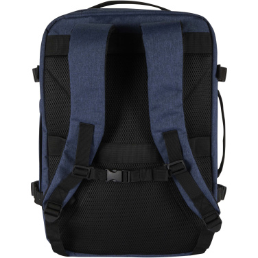 Logotrade biznesa dāvanas foto: Libra 17" GRS pārstrādāta rokas bagāžas mugursoma 25L