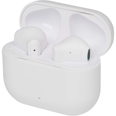 Logotrade biznesa dāvanas foto: Altais pārstrādātas plastmasas patiesi bezvadu Bluetooth® austiņas