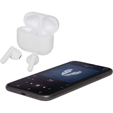 Logotrade biznesa dāvanas foto: Altais pārstrādātas plastmasas patiesi bezvadu Bluetooth® austiņas