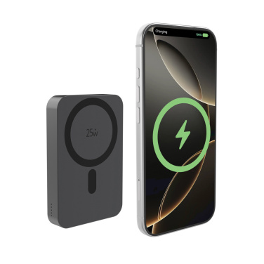 Logotrade Ideja dāvanas foto: Quantum RCS īpaši ātra 10 000 mAh magnētiska 25 W pārnēsājamā baterija