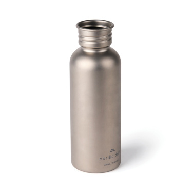 Logotrade biznesa dāvanas foto: Nordic Drift Trail īpaši vieglā titāna ūdens pudele 600 ml