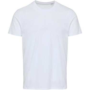 Logotrade logo dāvanas foto: Azurīta 160 g/m² īsroku unisex OCS organiskais T-krekls