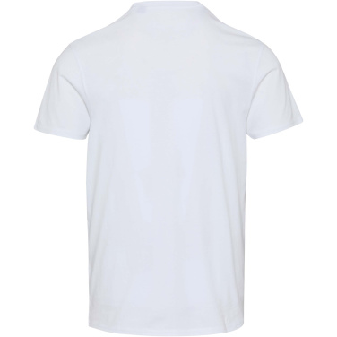 Logotrade biznesa dāvanas foto: Azurīta 160 g/m² īsroku unisex OCS organiskais T-krekls