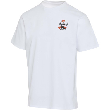 Logotrade dāvanas foto: Lucas 280 g/m2 unisex OCS organiskais liela izmēra T-krekls