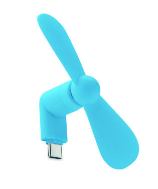 Logotrade biznesa dāvanas foto: Pārnēsājams USB-C ventilators
