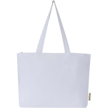 Logotrade dāvanas foto: Ningbo 320 g/m² kokvilnas soma ar rāvējslēdzēju, 15L