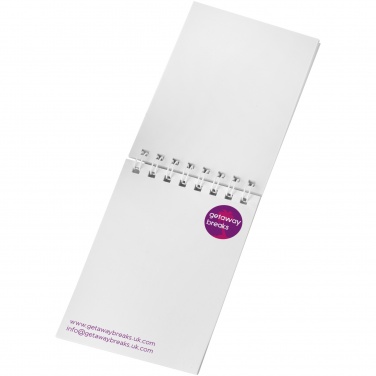 Лого трейд бизнес-подарки фото: Блокнот Desk-Mate® формата A7 на спирали
