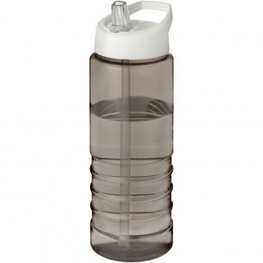 Логотрейд pекламные cувениры картинка: Спортивная бутылка H2O Active® Eco Treble объемом 750 мл с куполообразной крышкой 