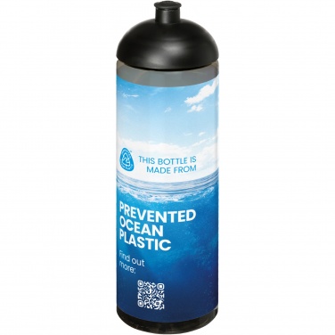 Логотрейд pекламные cувениры картинка: Спортивная бутылка H2O Active® Eco Vibe объемом 850 мл с куполообразной крышкой 
