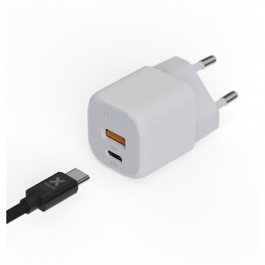 Логотрейд бизнес-подарки картинка: Xtorm XEC020 GaN² Ultra сетевое зарядное устройство мощностью 20 Вт