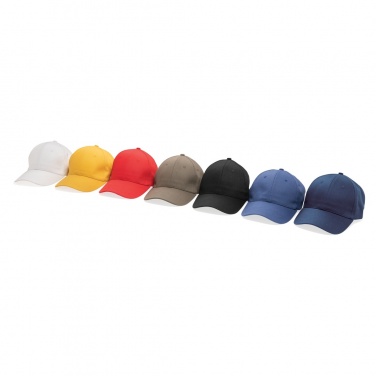 Логотрейд pекламные подарки картинка: Кепка Impact 6 panel 280gr из переработанного хлопка с трассером AWARE™