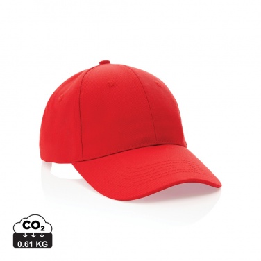 Лого трейд pекламные cувениры фото: Кепка Impact 6 panel 280gr из переработанного хлопка с трассером AWARE™