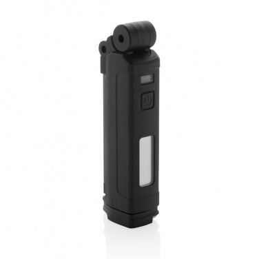 Лого трейд бизнес-подарки фото: Gear X RCS rPlastic USB-перезаряжаемый рабочий фонарь
