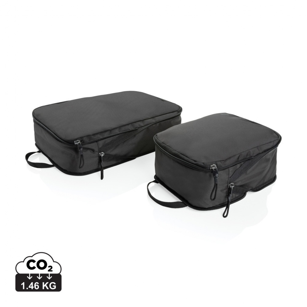 Логотрейд pекламные продукты картинка: Компрессионные дорожные кубики Swiss Peak Ridge AWARE™ RPET 2 шт.