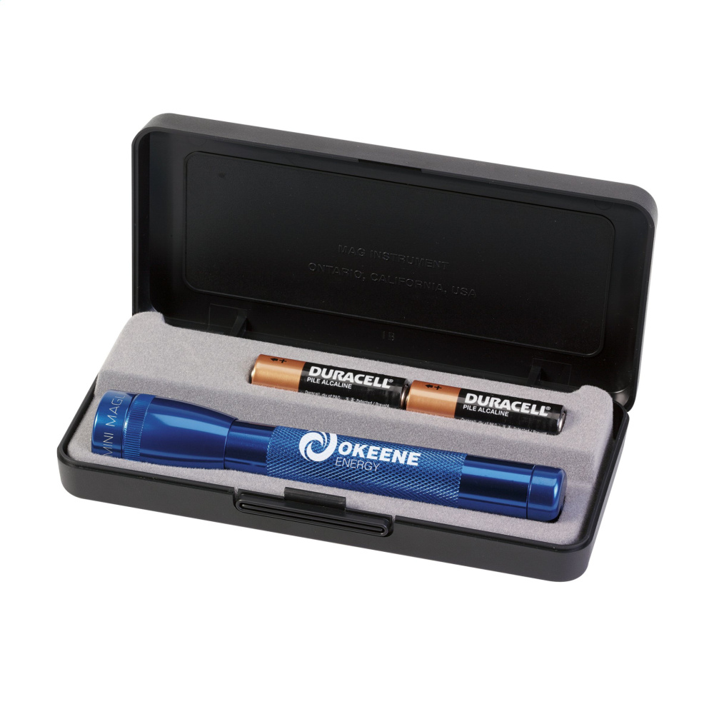 Лого трейд pекламные cувениры фото: Мини-фонарик Maglite® AA