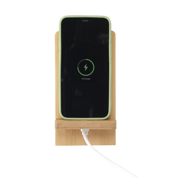 Лого трейд pекламные cувениры фото: Подставка для телефона Miyo Bamboo