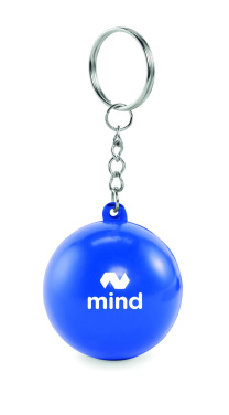 Логотрейд pекламные cувениры картинка: PU ball shape key ring