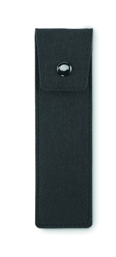 Логотрейд pекламные cувениры картинка: RPET felt pencil case
