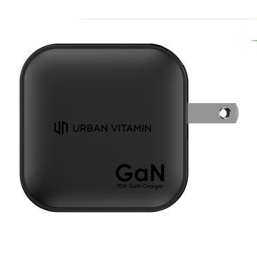 Лого трейд бизнес-подарки фото: Urban Vitamin Santa Cruz RCS rplastc 70W GAN зарядное устройство