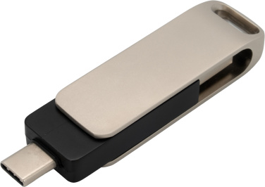 Лого трейд pекламные подарки фото: Металлическая USB-флешка