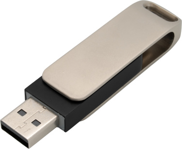 Логотрейд pекламные продукты картинка: Металлическая USB-флешка