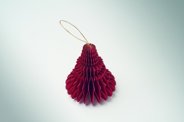 Логотрейд pекламные подарки картинка: Christmas paper tree hanger