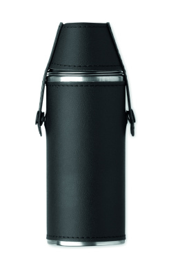 Логотрейд бизнес-подарки картинка: Hip flask with shot cups