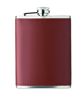 Лого трейд бизнес-подарки фото: Slim hip flask 200 ml