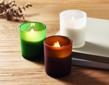 Лого трейд pекламные продукты фото: Plant based wax candle 80 gr
