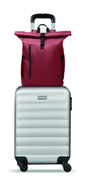 Лого трейд бизнес-подарки фото: Rolltop laptop rucksack 600D