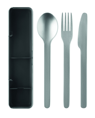 Логотрейд pекламные cувениры картинка: Stainless steel cutlery set