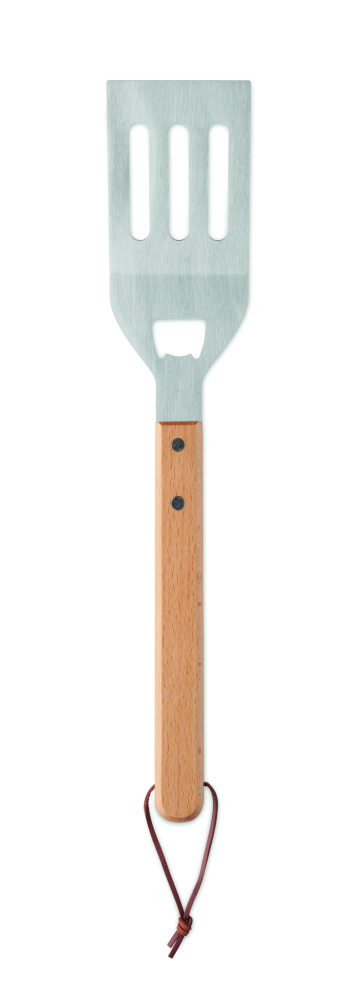Логотрейд pекламные подарки картинка: BBQ spatula in beechwood