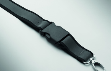 Лого трейд pекламные подарки фото: Reflective RPET lanyard
