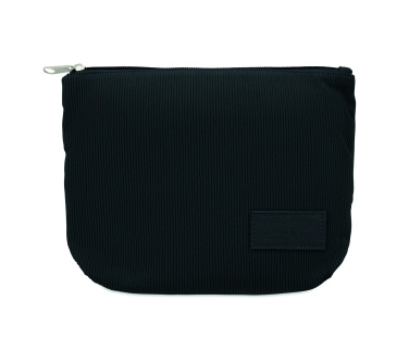 Логотрейд pекламные подарки картинка: Corduroy cosmetic bag