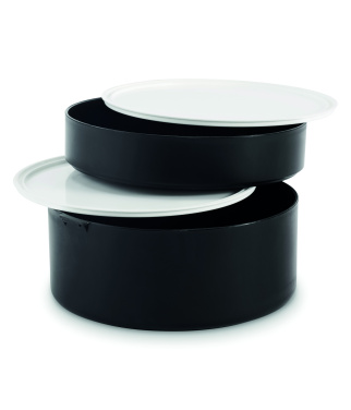 Лого трейд pекламные подарки фото: PP two-tier lunch box 950 ml