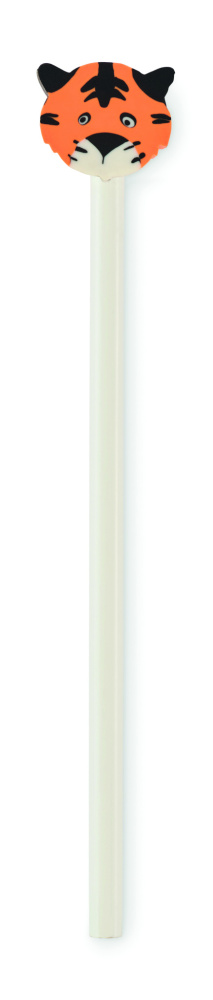 Лого трейд pекламные подарки фото: Wooden pencil in animal shape