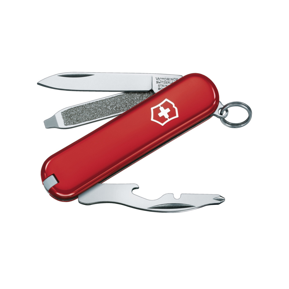 Логотрейд pекламные продукты картинка: Карманный нож VICTORINOX Small Rally с 9 функциями