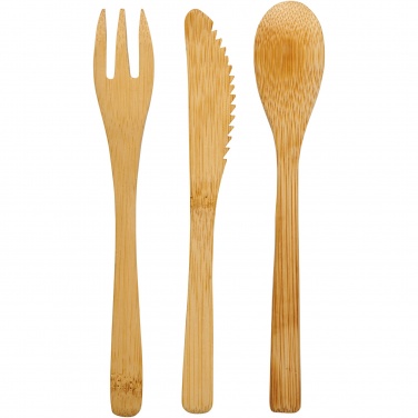 Logotrade kampanjprodukter bild: Celuk bestickset i bambu