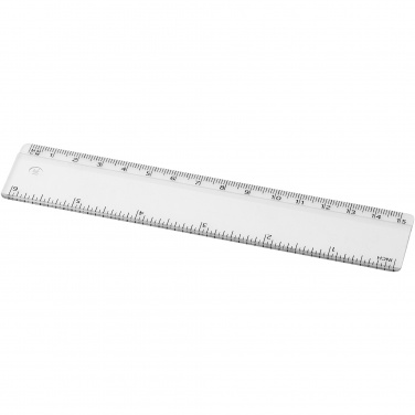 Logotrade profilprodukter bild: Renzo 15 cm plastlinjal