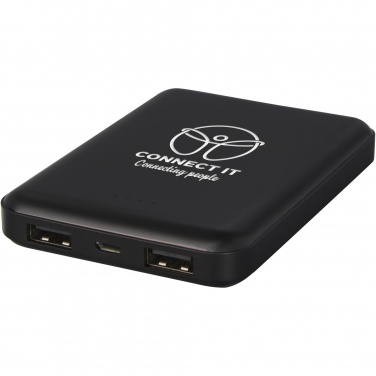 Logotrade profilprodukter bild: Gleam 5 000 mAh ultratunn powerbank med ljus